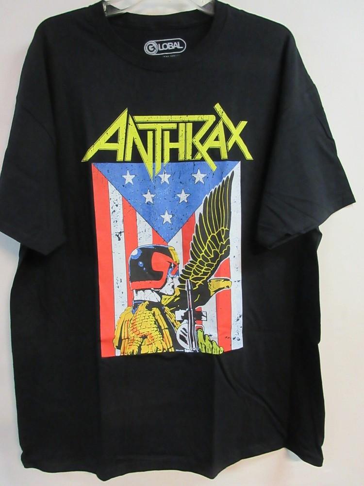 ANTHRAX OFFICIAL MERCH 2023 LICENSE BAND CONCERT MUSIC  EXTRA LARGE Unisex T-Shirt XL