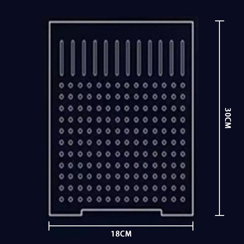 Fish Tank Isolation Board Microporous Transparent Acrylic Fry Partition Aquarium Grid Portable Divider Separation Tank Supplies