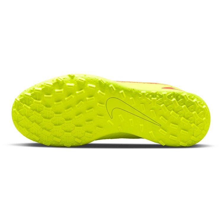 Nike Mercurial Vapor 14 AG Round Toe Lace-Up Durable Low-Top Soccer Shoes Kids Soccer Shoes Fluorescent-Yellow CV0945-760