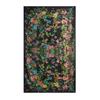 Spring and summer long strip 100% mulberry silk scarf blue silk scarf high literary sense sun protection large shawl thin