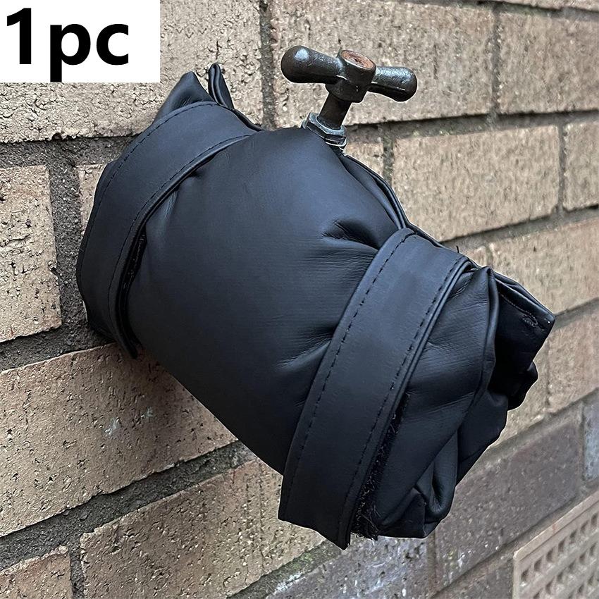 

Outdoor Faucet Covers,Anti-Freeze Winter Tap Protector with Universal Connector Thread,Easy Dismantling Faucet Insulation Pouch
