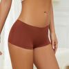 Sexy Seamless Women's Boxer Briefs Comfortable and Breathable Can Be Worn As Outerwear Mid-waist Ice Silk Four-corner Panties