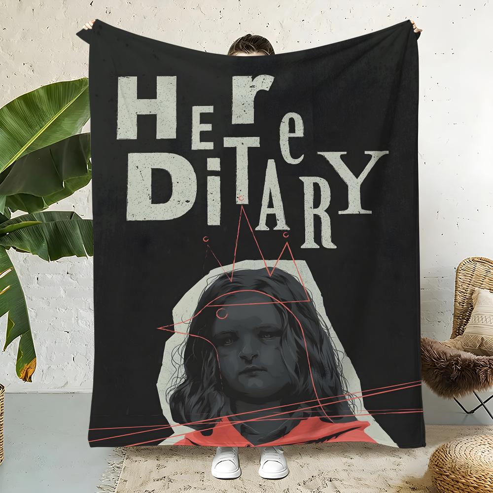 Movie H-Hereditary Throw  Flannel Throw Blanket,Bed Home Office Nap Blanket Travel,Camping,Picnic Blanket Soft Decor