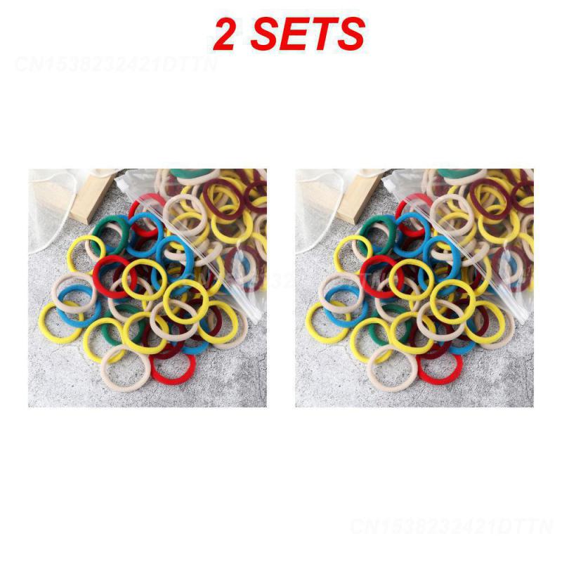 1/2/3SETS Hair Ring Easy To Use Fabric Art Hair Rope Firm Elastic Headband Portable General Womens Headband Not Easy To Disperse