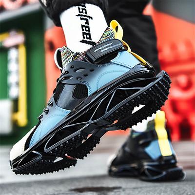 Fashion Men's Sporty Sneakers: Stylish, Airy, Anti-Slip, and Made To Last Outdoors