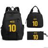 Football Printed Student Backpack Multifunctional Usb Interface Large Capacity Leisure Travel Backpack