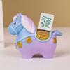 Little Horse Fu Fu Rotating Charm Decorative Item for Office Desk, Zodiac-themed Temple Decoration