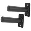 2 pièces Support d'haltères en acier Stable Durable Économise de l'espace Râtelier pour disques de poids pour les passionnés de gym et de fitness