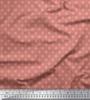 Soimoi Japan Crepe Satin Fabric Swimming Ring Small Printed Craft Fabric by the metre 42 Inch