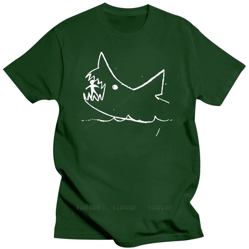 

Доска Квинта (светло-серые чернила) Футболка с изображением Челюстей Футболка Лето Эмити Айленд Пляжные футболки с изображением акул 6XL