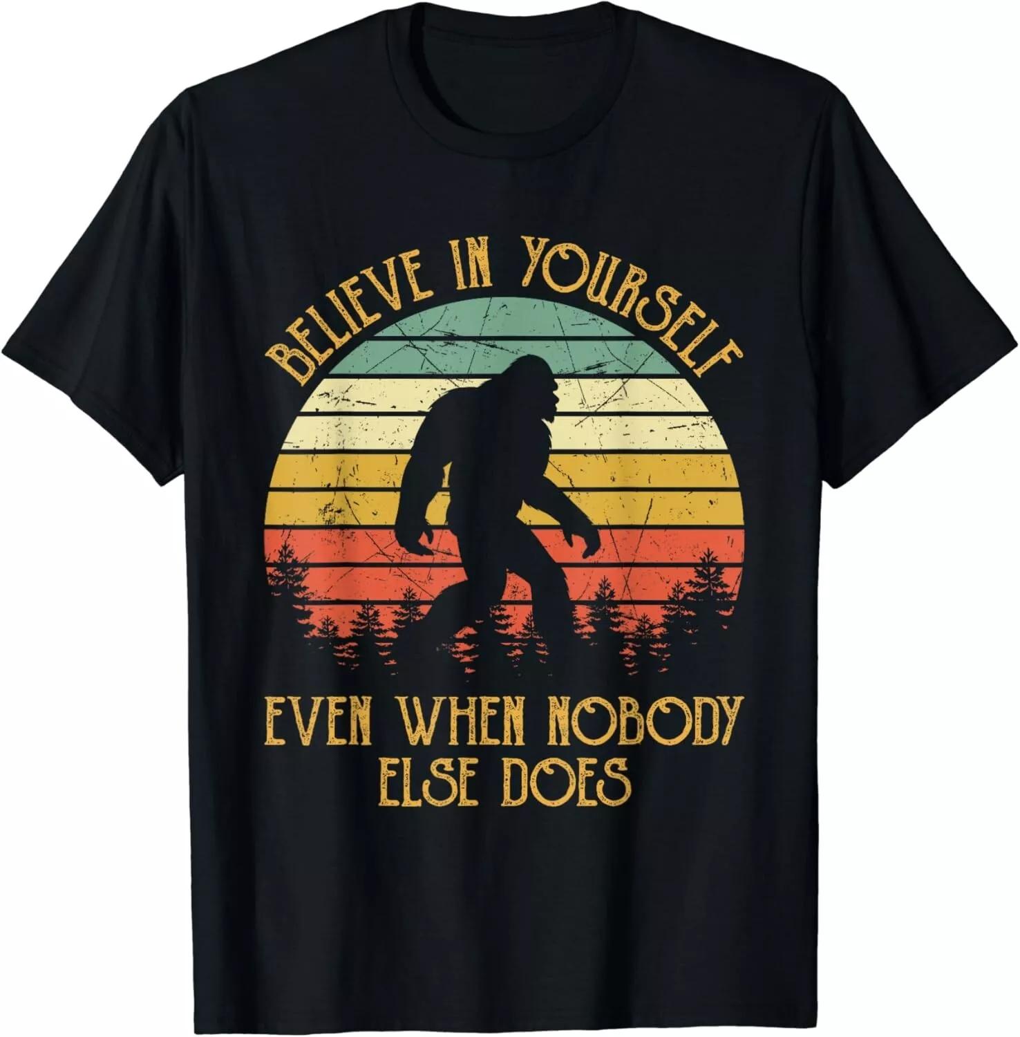 

Футболка Bigfoot Believe In Yourself, даже когда никто другой этого не делает XXL