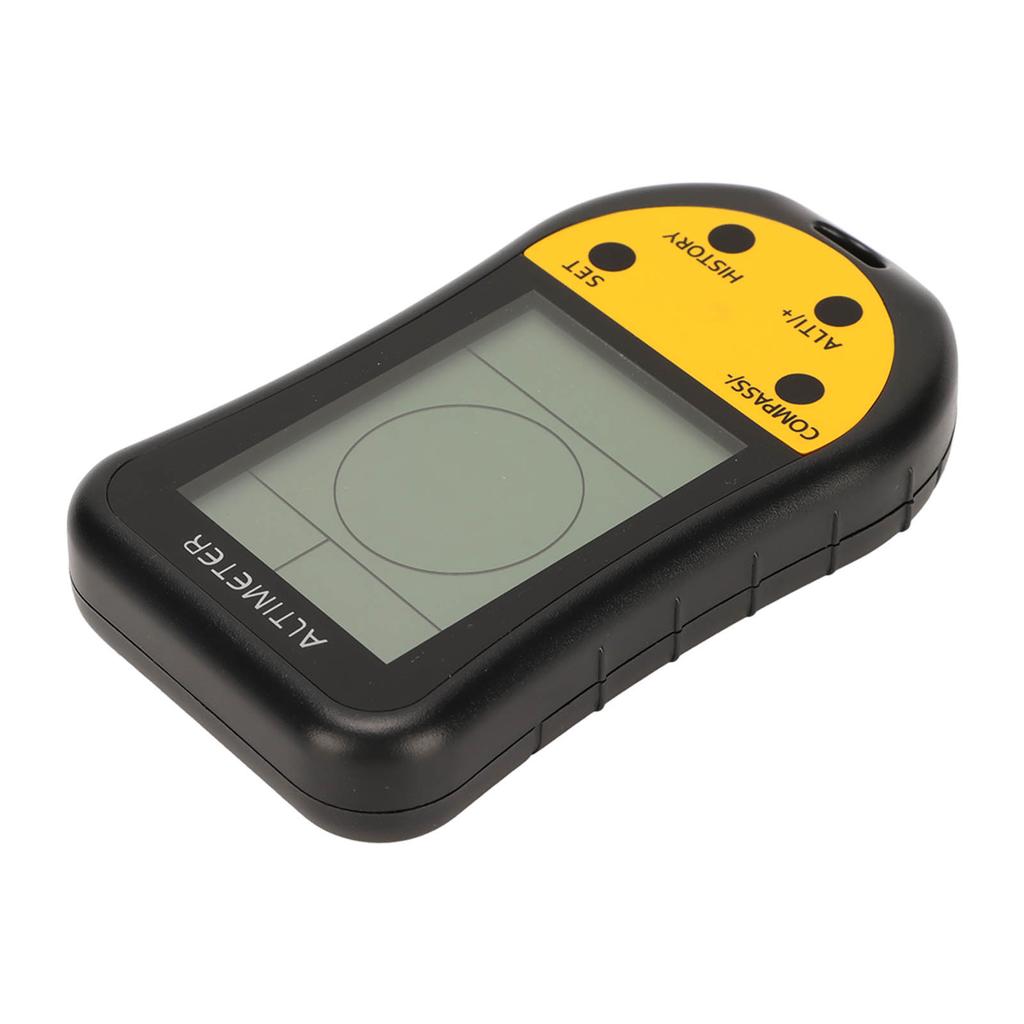 Digital LCD Altimeter Barometer Compass Weather Forecast Thermometer Clock 8 In 1 Multifunctional