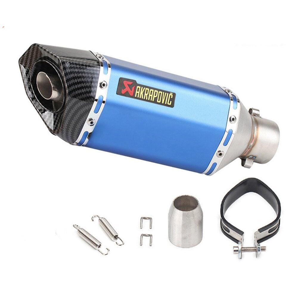 Modified Exhaust Pipe for Motorcycle/Scooter - Spring Breeze NINJA, Small Hexagonal/Round Tail Design