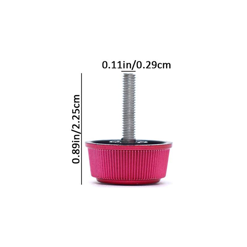 1Pc Universal Fishing Reel Handle Grip Screw Nuts Cap Bearing Cover Rocker Arm Screw Cap Tackle Accessories