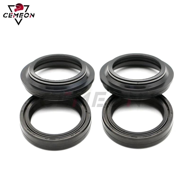 41X52.2X11 Fork Seal For BMW F650CS Scarver 02-05 F800GS 09-11 Motorcycle Front Shock Absorber Front Fork Oil Seal and Dust Cap