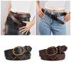 Elegant Waist Band Retro Punk Waistband PU Leather Belt Waist Ornament for Fashion Forward Individual Essential