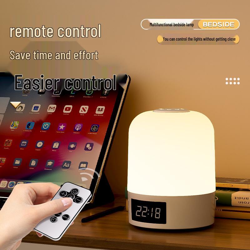 Rechargeable Touch Control Night Light - Eye Protection Bedside Lamp for Baby Feeding & Night Sleep