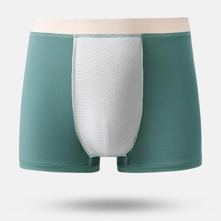 3pcs Men's Underwear Men's Boxer Shorts High Elasticity Breathable Four Cornered Underwear Men's Underwear Boxer Brief