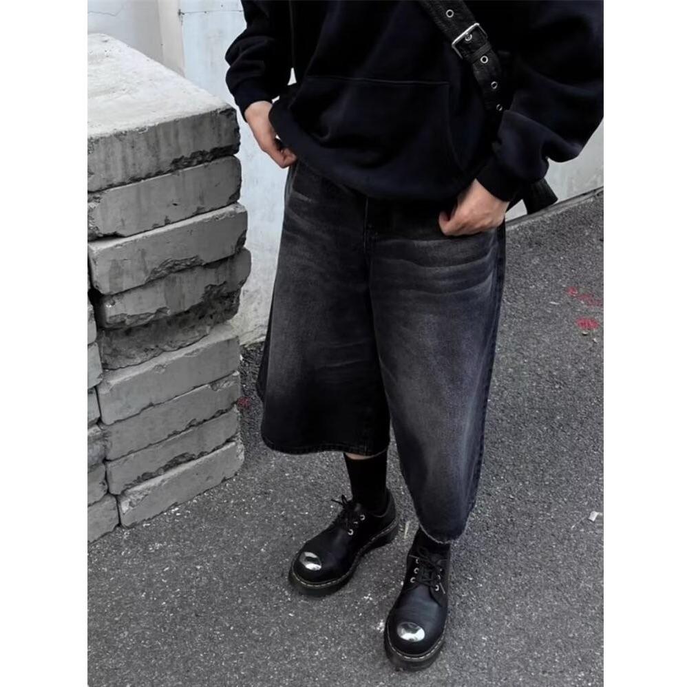 

Women s Retro Casual Wide-Leg Mid-Length Drape Pants XL for 155-165CM, 121-131 lbs