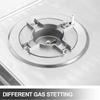 3.3kw/1.75kw Cookware Gas Cooker Household Embedded Stove Stainless Steel Panel Gas Stove Kitchen Cooking Appliance