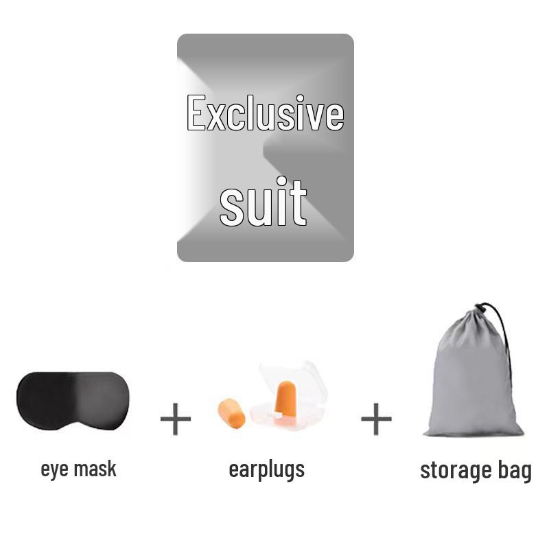 Inflatable Travel Pillow - Portable, Foldable, Square Press-Type Design for Office or Nap Use