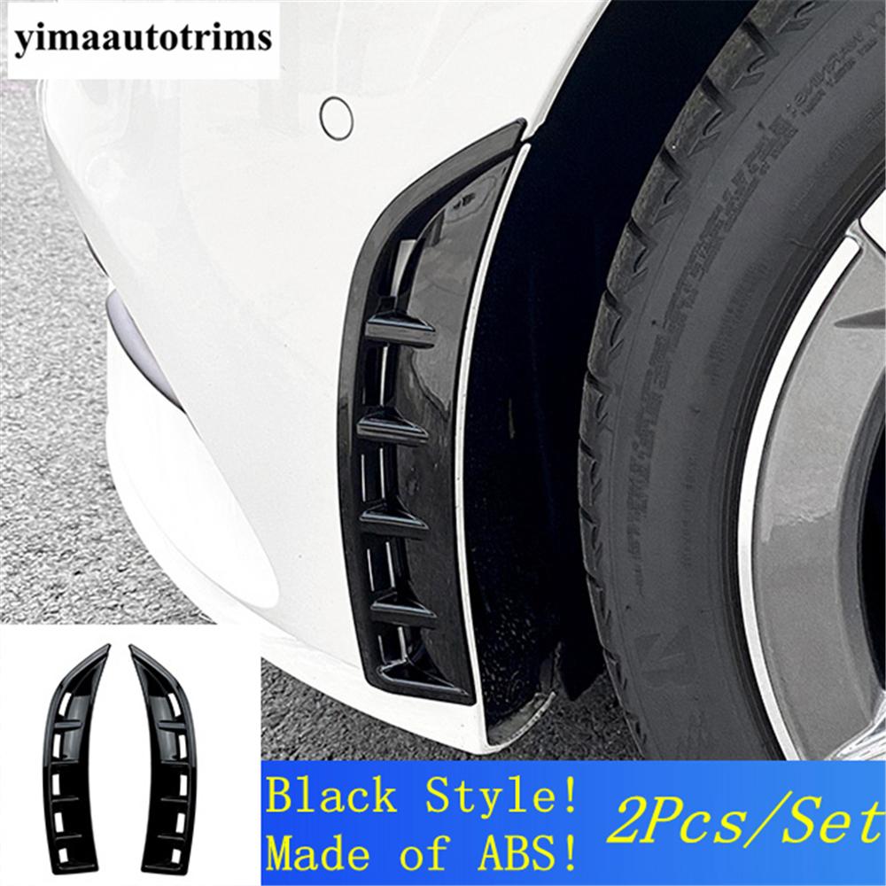 Front Bumper Air Inlet Vent Anti-blocking Protection Cover Trim For Mercedes-Benz CLA 200 C118 W118  -  ABS Accessories