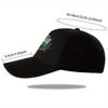 Funny Catfish Fishing Just One More Cast Law Promise Baseball Cap Adjustable Polyester Casual Headwear