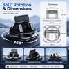 360° Rotating Car Phone Holder Super Strong Dashboard Suction for All Phones Universal Anti-Shake Car Mount Accessories
