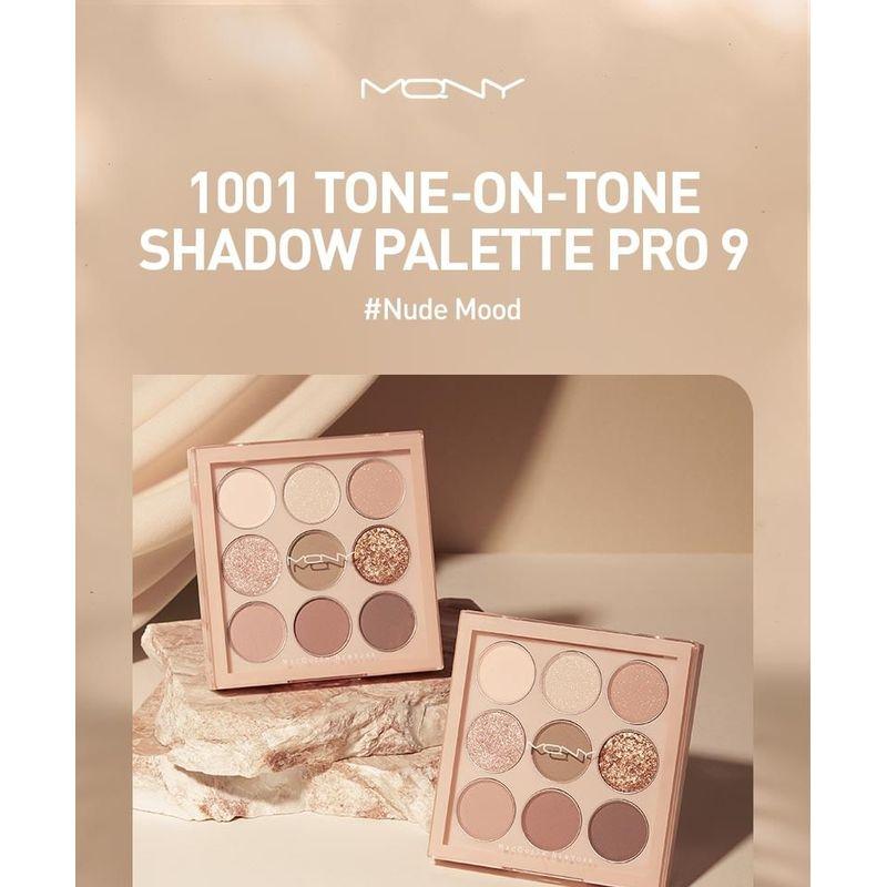 MACQUEEN - 1001 Tone-On-Tone Shadow Palette Pro 9