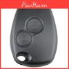 Renault Modus Clio Para 3 Kangoo 2 Twingo Reemplazo de Llaves de Coche Funda de Llave de Coche de 2 Botones Con Enchufe 307 Sin Hoja