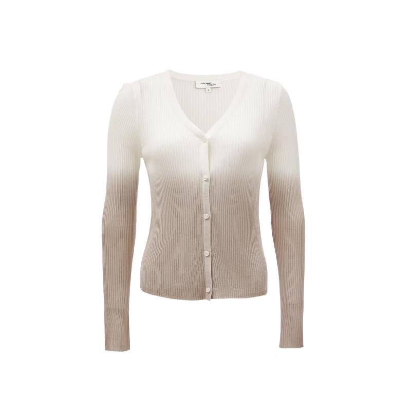 VEROMODA Women's Gradient V-neck Knit Cardigan