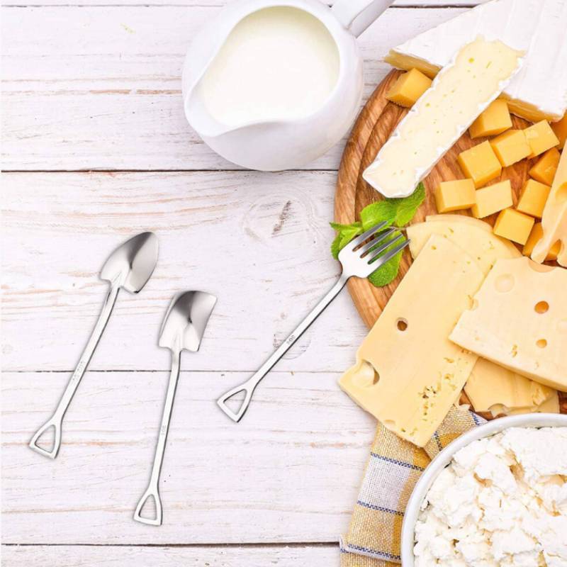 Stainless Steel Watermelon Spoon With Modern Minimalist Design For Childrens Dessert And Ice Cream Use