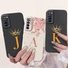 For Huawei Nova 7 Pro 7 SE Case 26 Letters Nickname Shockproof Silicone TPU Back Cover for Nova 7i Nova7 7Pro Soft Housing Etui