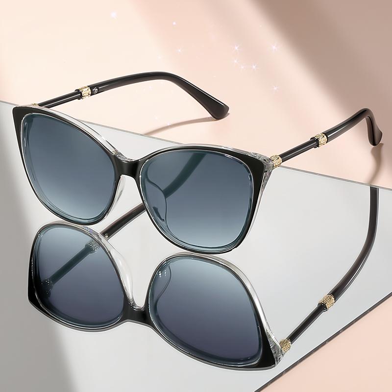 

Изысканные солнцезащитные очки «кошачий глаз» с металлической отделкой Модные солнцезащитные очки Предметы для повседневной носки