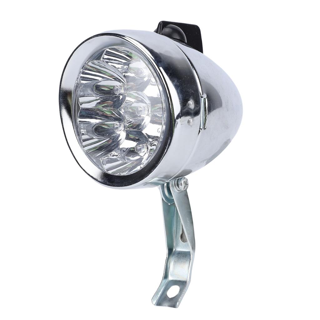 Vintage   Front Light Retro Bike Front Lamp 6 LED Headlight with Bracket for Night Riding Cycling