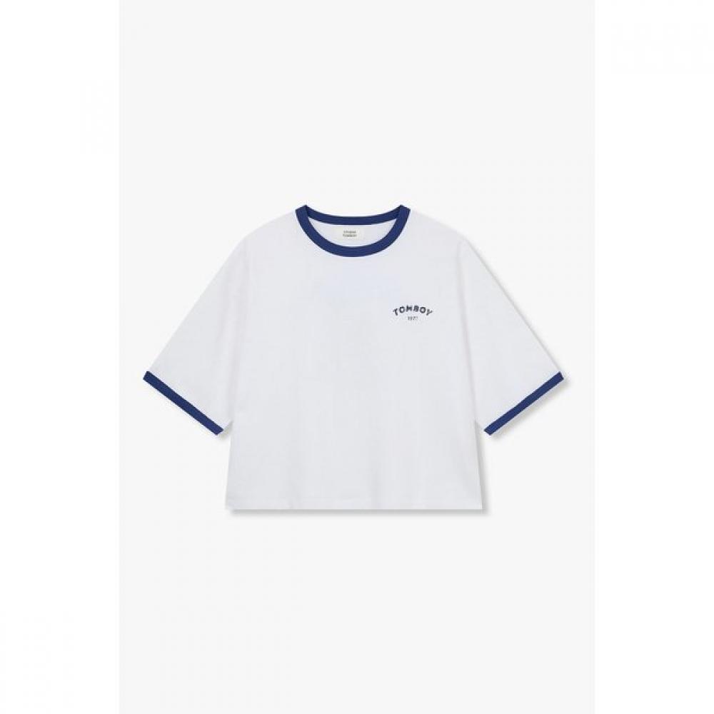 

STudio Tomboy Double Sided PrinT Ringer T shirT 9176222995ar 56 (navy)/One size