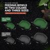 Stone Texture Reptile Feeder Bowl ABS Resin Feeding Bowl Dish New Water Dish Feeder  Pet Crawler