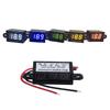 Mini Digital for DC Voltmeter 0.28 Inch Two-Wire 3.5V-30V Digital for DC Waterproof Dustproof & Drop Resistant Voltmeter