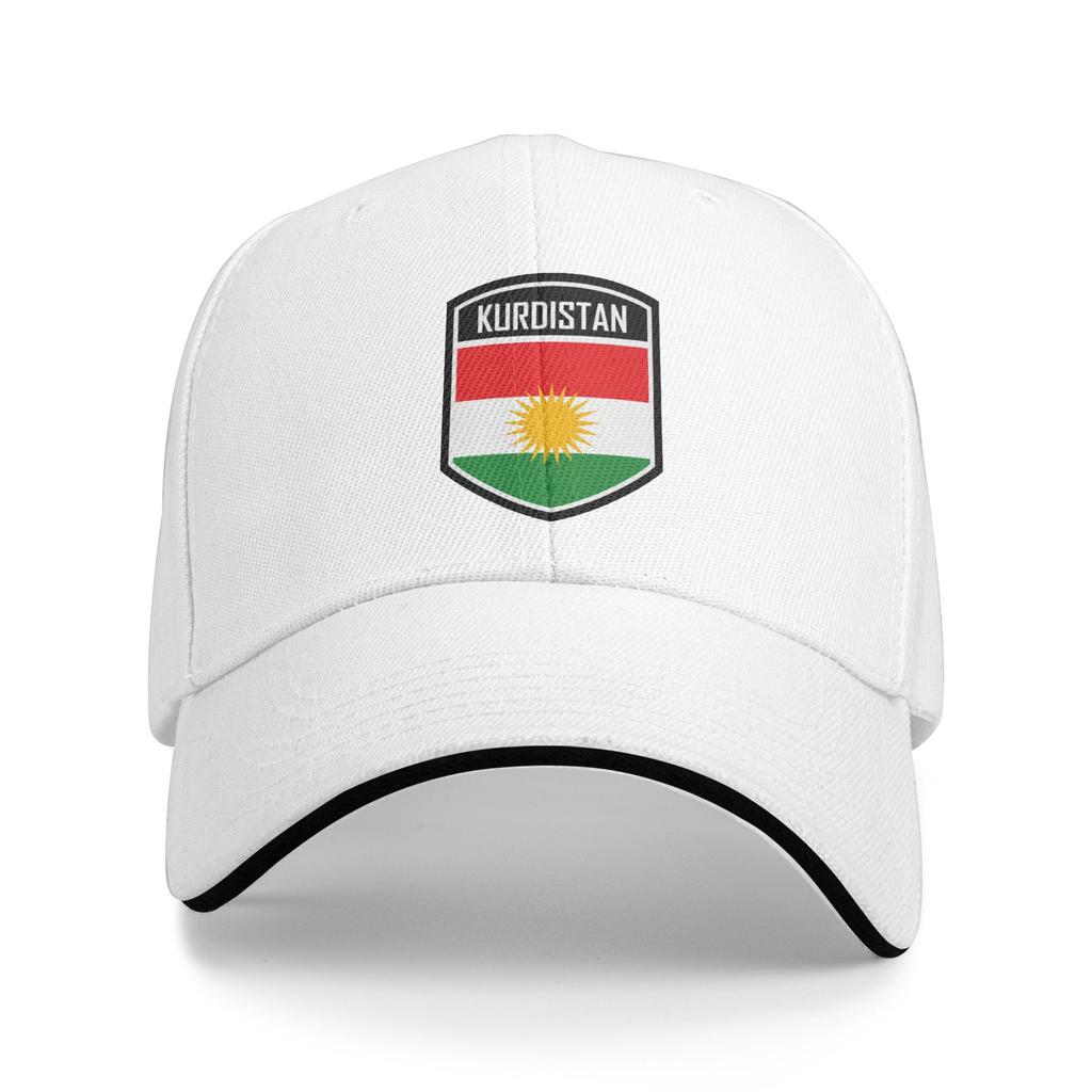 Personalizovaná mapa a vlajka Kurdistánu Baseballová čepice Hip Hop Unisex Dámská Nastavitelná Kšiltovka typu Dad Jarní Snapback Čepice
