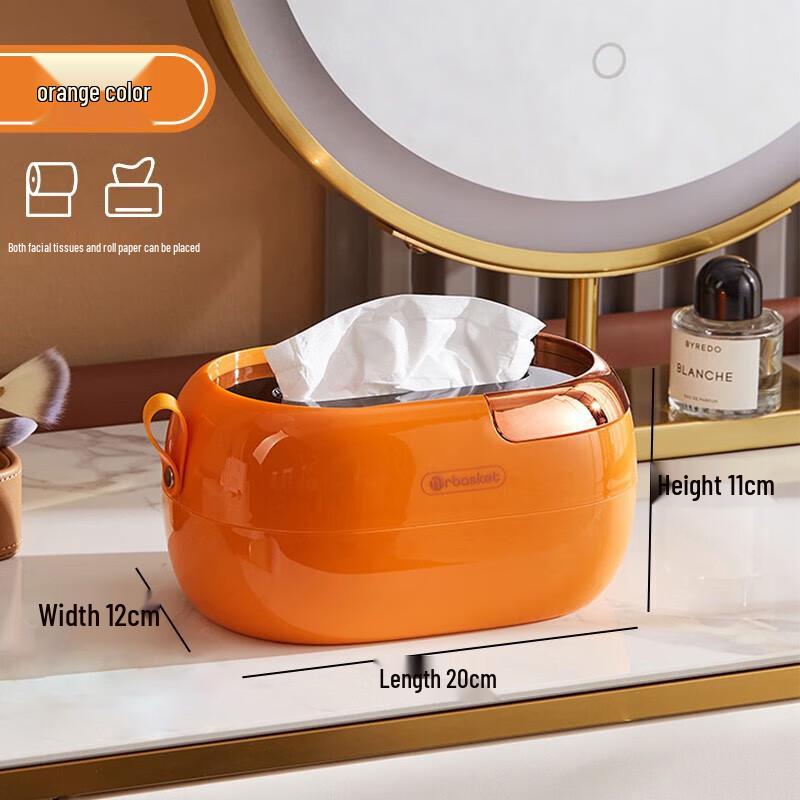 Aige Plastic Tabletop Tissue and Toilet Roll Holder