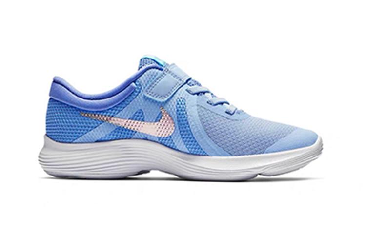 Nike REVOLUTION 4 Low top Kids' Running Shoes Light Blue Children Aged 3 7 Years Old BV7443-400