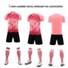 Maßgeschneidertes Fußballtrikot-Set für Erwachsene & Jugendliche mit aufgedruckten Nummern für Teamtraining & Wettkämpfe