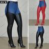 Winter Wind Sexy Knee Boots Pointed High Stiletto Belt Buckle Side Zipper Women's Boots