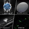 OLEVS Men's Multifunctional Quartz Chronograph Watch with Calendar