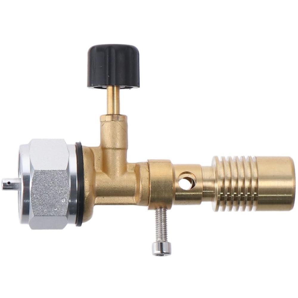 FEIYING Bunsen Burners Brass Lab Brass Propane Fuel Cylinder Gas Cylinder Lamp Gas and Air Adjustment Spray Lamp Fishing