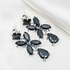 Black Spinel Earrings, 925 Solid Sterling Silver Earrings Handmade Gemstone Jewelry, Gifts For Wife Brand New Earrings