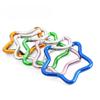 2pcs Aluminum Alloy Hanging Buckles  Five-pointed Star Climbing Buckles  Quick-hanging Keychains  Safety Buckles Backpack Buckles  In Various Colors