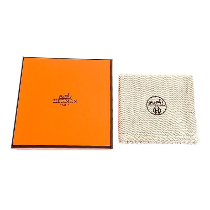 HERMES H057086FL25 Pierce blue/Brown Buffalo horn Women