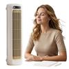 Tower Fan Quiet Portable Desk Table Fans with Powerful Airflow 3 Speeds Standing Fan for Bedroom Living Room Office