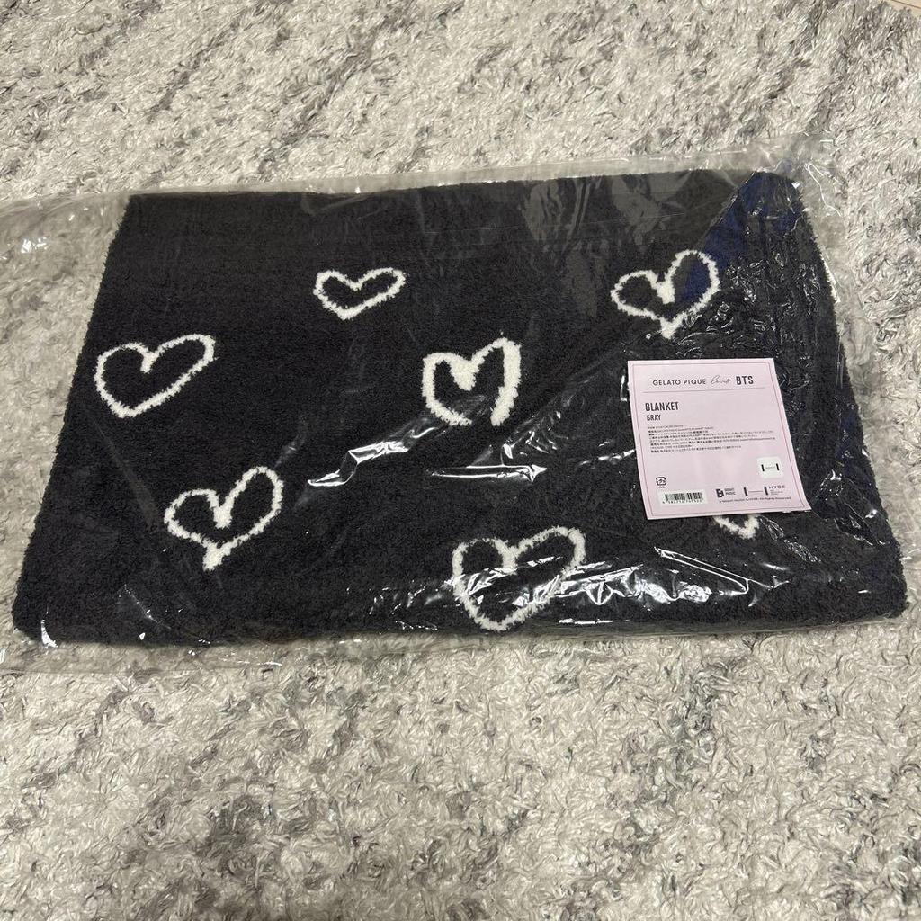 [USED] Gelato Pique BTS Collaboration Blanket Gray